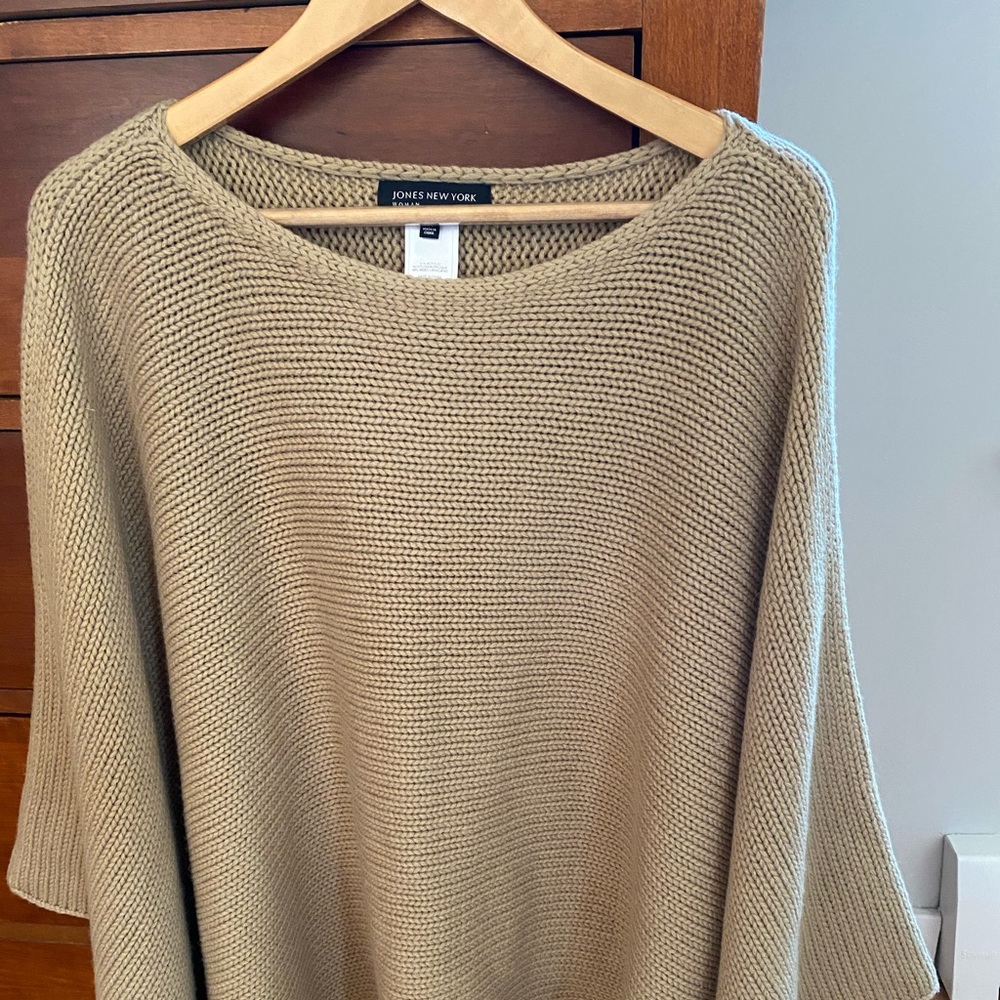 Jones New York Chunky Poncho